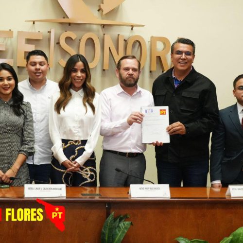 Presenta PT Sonora Plataforma Electoral para el proceso 2023-2024 ante el IEE Sonora